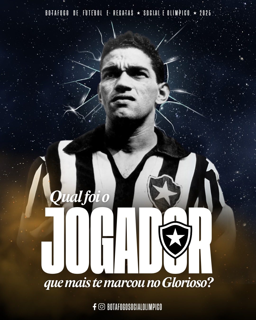 Só entra na resenha quem é Fogão! 🔥
Qual foi o jogador que mais te marcou com a camisa alvinegra?
Comenta no post!
#Botafogo #Futebol