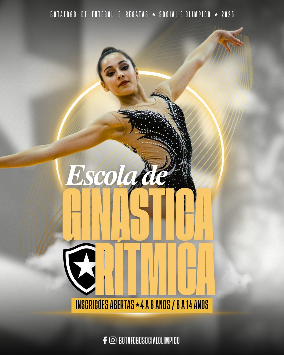O Botafogo, referência nacional na formação de atletas, anuncia a abertura da Escola de Ginástica Rítmica, em General Severiano.
As aulas acontecerão às segundas e quartas-feiras:
⭐ 17h25 às 18h25 – 4 a 6 anos
⭐ 18h30 às 19h30 – 8 a 14 anos
Katarina Ohlweiler, ex-ginasta de alto rendimento e professora com trajetória consolidada na Ginástica Rítmica, é a responsável pela Escola, atuando há mais de uma década na iniciação e no aperfeiçoamento técnico de jovens atletas.
Com formação em Educação Física e ampla experiência em clubes e projetos esportivos, desenvolve um trabalho que une excelência técnica, sensibilidade pedagógica e paixão pelo esporte.
Mais informações: (21) 97939-0690.
#Botafogo #GinasticaRitmica