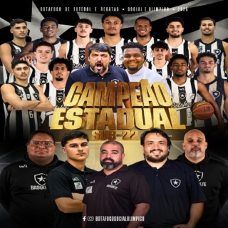CAMPEÃO CARIOCA SUB-22!🔥!
O Campeonato Estadual Categoria Sub-22 é do GLORIOSO! Aquele que marca a última etapa entre as categorias de formação e a categoria adulta é mais um troféu agora em General Severiano! O Alvinegro conseguiu o título ao bater na semifinal a equipe do Fluminense e na Final o Flamengo que ficou com o vice.
Além disso o Glorioso também teve o cestinha da competição com 187 pontos marcados e média de 17 pontos por jogo!
“Feliz pelo título, pela conquista, ainda mais sendo em cima do nosso rival, mas acima disso confiante na solidez desse trabalho que vem apresentando cada vez resultados expressivos na base e consolidando o nosso Botafogo com um clube campeão! O nosso torcedor o nosso sócio merece demais isso!”, disse Carlos Salomão, Diretor de Basquete do Botafogo.