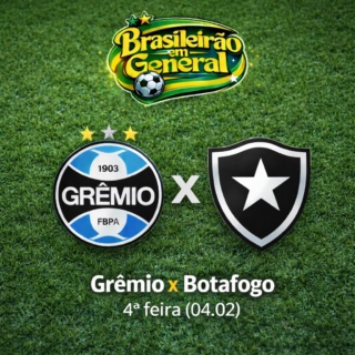 Grêmio x Botafogo
Com o Brasileirão em General, o jogo é sempre em casa!

Vai rolar na 4ª feira, dia 04 de fevereiro, a partir das 19h30m a partida Grêmio x Botafogo, que começa às 21h30m. O jogo será em Porto Alegre, mas vamos assistir juntos no Fogão Gastronômico, o restaurante de General Severiano. Olha isso:

- Ar condicionado perfeito ✅
- Só Botafoguenses ✅
- Promoção o 3º chopp por nossa conta ✅
- Tira gostos especiais ✅

Ah! E como você pode ver, será a estréia da venda de chopp no clube, dentro da campanha Verão em General.

No Brasileirão em General, o ambiente é perfeito para fazer do nosso jogo fora, uma experiência muito especial. Exclusivo para sócios, dependentes e seus convidados.

Associe-se agora. Informações no link da BIO.

#botafogo #botafogosocialolimpico