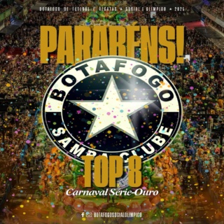 Parabéns a nossa escola e a todos que proporcionaram esse grande desfile.
Desfile espetacular. Subindo a cada ano, dividindo o oitavo lugar com duas coirmãs.
Ano que vem é tudo nosso!
Sapucaí 2027 ✅