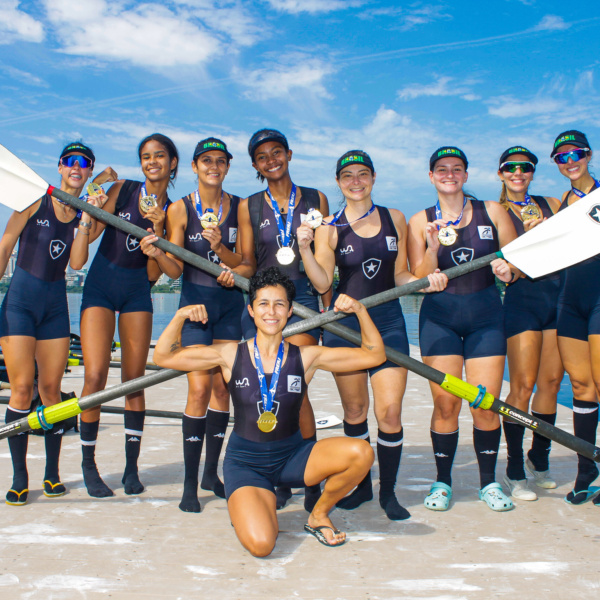 Botafogo vence três provas na 3ª Regata do Estadual de Remo