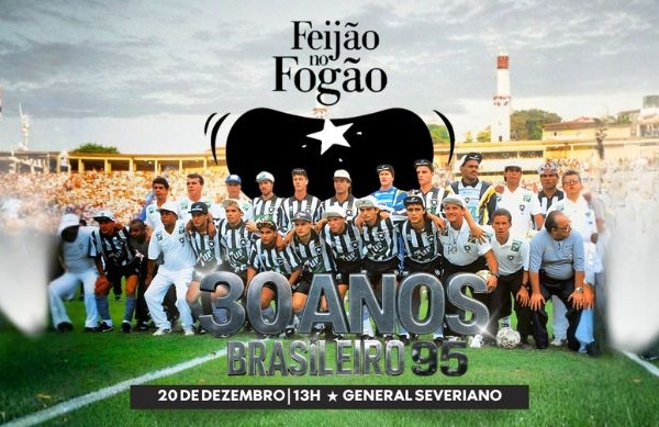 Volta do Feijão no Fogão marca a celebração dos 30 anos do Brasileirão de 95