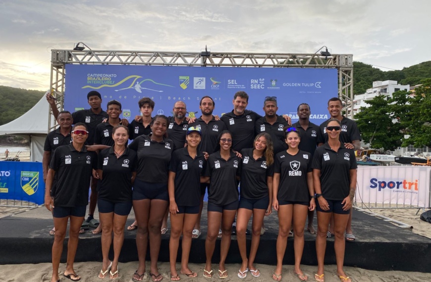 Botafogo mostra sua força no Brasileiro de Remo Costal