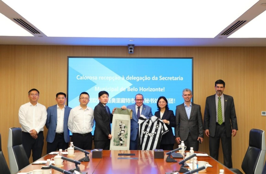 Vice-presidente do Conselho Deliberativo do Botafogo faz visita de Estado à China