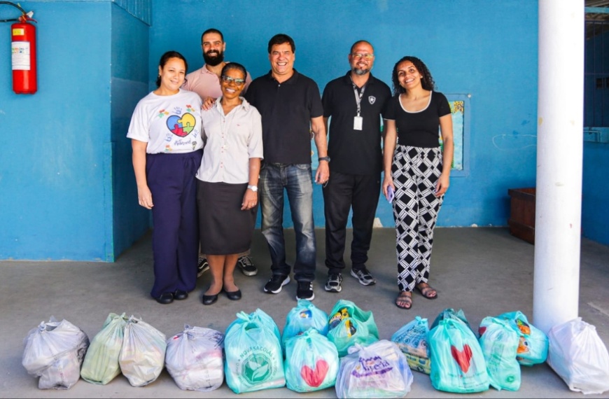 Solidariedade alvinegra transforma doações em gestos de amor
