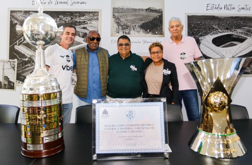 Botafogo é reconhecido como Patrimônio Histórico, Cultural e Imaterial do estado do Rio de Janeiro